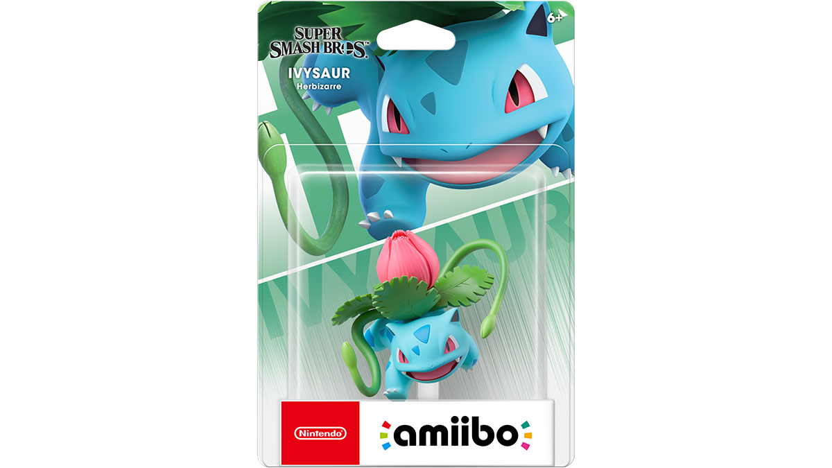【高額売筋】 Ivysaur - amiibo™ - Official Nintendo - Bros.™ Smash Super インタラクティブフィギュア